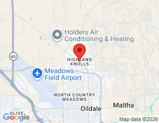 Map image of North Chester Mini Storage, 700 James Rd, Bakersfield, CA, 93308 location