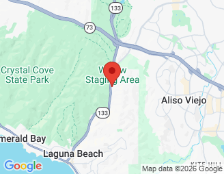 Map image of Laguna Self Storage, 20522 Laguna Canyon Rd, Laguna Beach, CA, 92651 location
