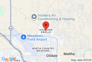 Map image of North Chester Mini Storage, 700 James Rd, Bakersfield, CA, 93308 location
