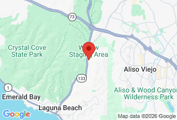Map image of Laguna Self Storage, 20522 Laguna Canyon Rd, Laguna Beach, CA, 92651 location
