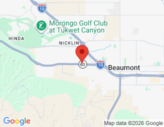 Map image of Storelocal Storage, 1020 Western Knolls Ave, Beaumont, CA, 92223 location