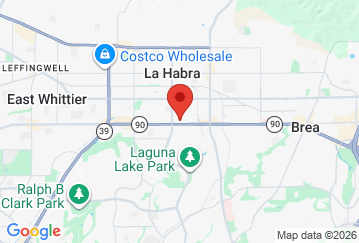 Map image of Storelocal Storage, 1100 S Cypress St., La Habra, CA, 90631 location